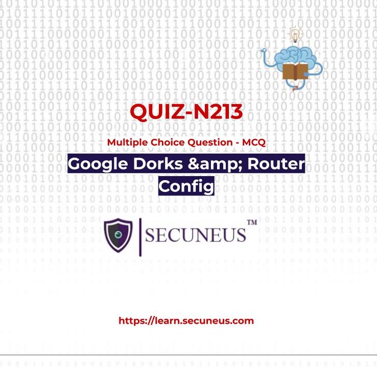 Google Dorks & Router Config | Secuneus Tech.