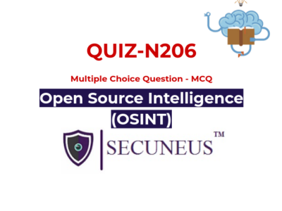Information Gathering : Open Source Intelligence OSINT : Quiz – N206