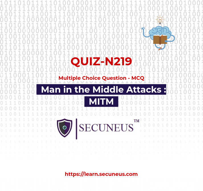 Man in the Middle Attack | Network | Quiz | Cyber Security | Training | Secuneus Tech