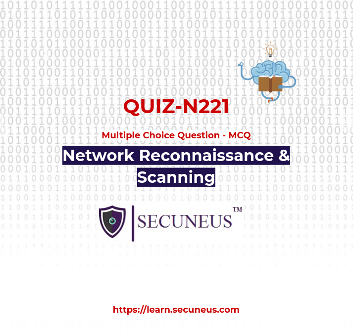 N221 Network Security, Scanning, Reconnaissance Quiz | Cyber Security | Secuneus Tech