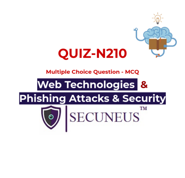 Web Technologies, Phishing Attacks & Security : Quiz – N210 – Cyber ...